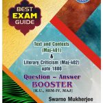 Best Exam guide text and contexts(Maj-401)& literary criticism(Maj-402)
