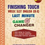 Finishing Touch WBSSC SLST English (IX-X) Last Minute Game Changer