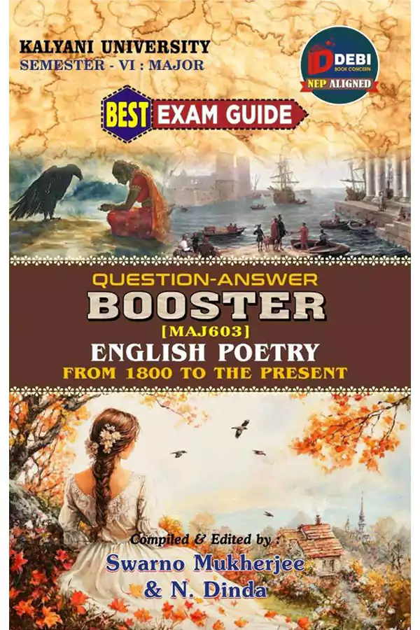 QUESTION-ANSWER BOOSTER [MAJ603] ENGLISH POETRY
