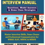 THE ENGLISH TEACHER'S INTERVIEW MANUAL cover